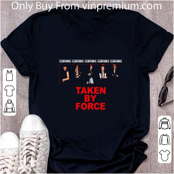 Top Scorpions Band Take By Force shirt