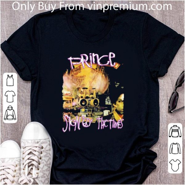 Premium Prince Sign O The Times Album shirt