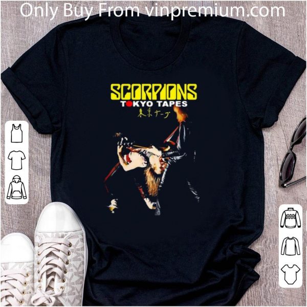 Great Scorpions Tokyo Tapes shirt