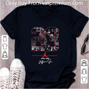Pretty Chicago Bulls 23 Michael Jordan Signature shirt 1