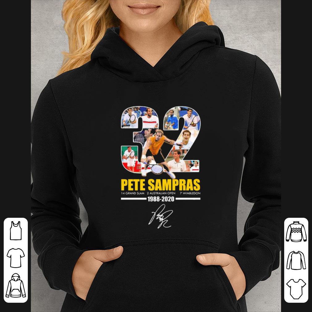 Great 32 Pete Sampras 14 Grand Slam 2 Australian Open 7 Wimbledon 1988-2020 Signature shirt 7a92153a great 32 pete sampras 14 grand slam 2 australian open 7 wimbledon 1988 2020 signature shirt 4 - Great 32 Pete Sampras 14 Grand Slam 2 Australian Open 7 Wimbledon 1988-2020 Signature shirt