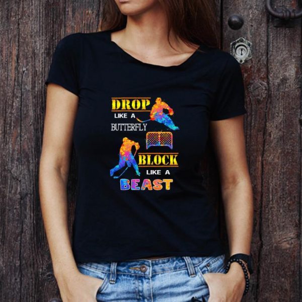 Pretty Drop Like A Butterfly Block Like A Beast Color shirt