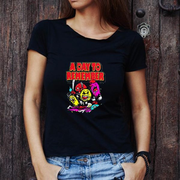 Pretty A Day To Remember Cartoon Pac-man shirt