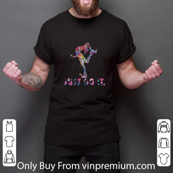 Awesome Ballet Just Do It Flowers shirt