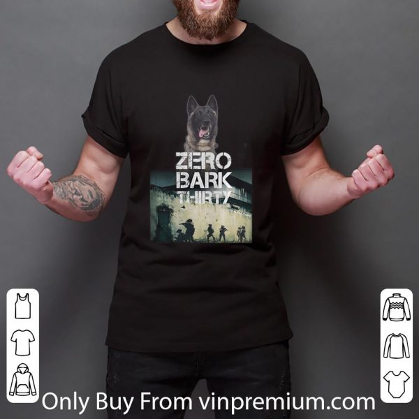 Original German Shepherd Conan Dog Hero Zero Bark Thirty shirt