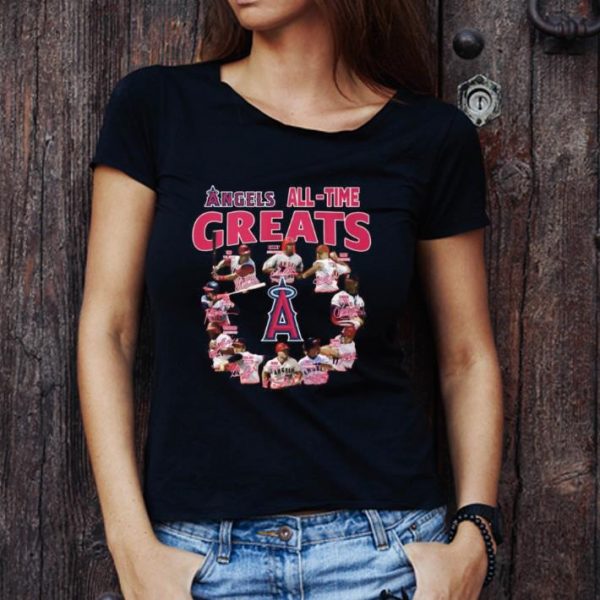 Nice Los Angeles Angels All Time Greats Signatures shirt