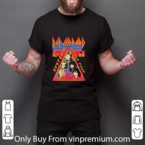 Great Def Leppard Hysteria World Tour 1987 shirt 2
