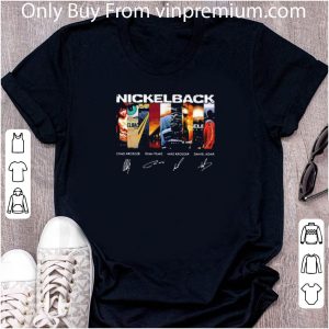 Official Nickelback Band Members Signatures shirt 1