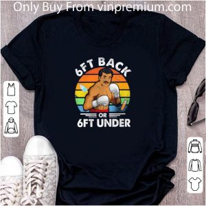 Original Neil Degrasse Tyson Caricature 6ft Back Or 6ft Under Vintage shirt 1