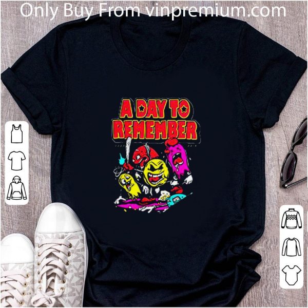 Pretty A Day To Remember Cartoon Pac-man shirt