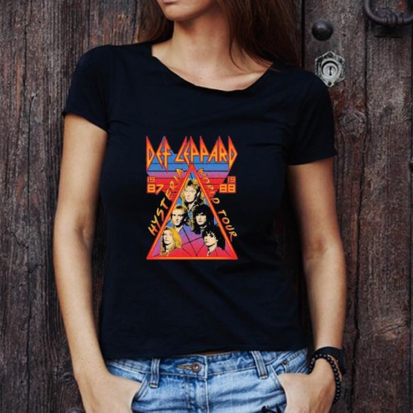 Great Def Leppard Hysteria World Tour 1987 shirt