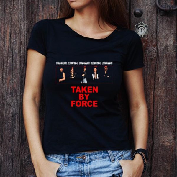 Top Scorpions Band Take By Force shirt