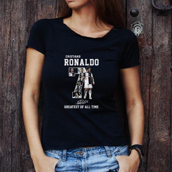 Top 7 Cristiano Ronaldo Juventus Greatest Of All Time Signature shirt