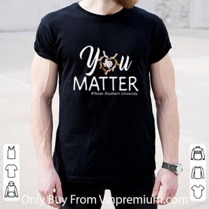 Awesome You Matter Texas State University Heart Black Lives Matters shirt 1