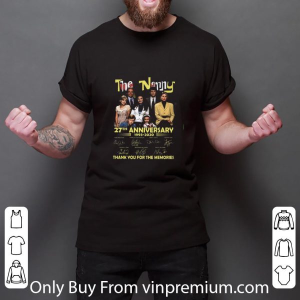 Nice The Nanny 27th Anniversary 1993-2020 Signatures shirt