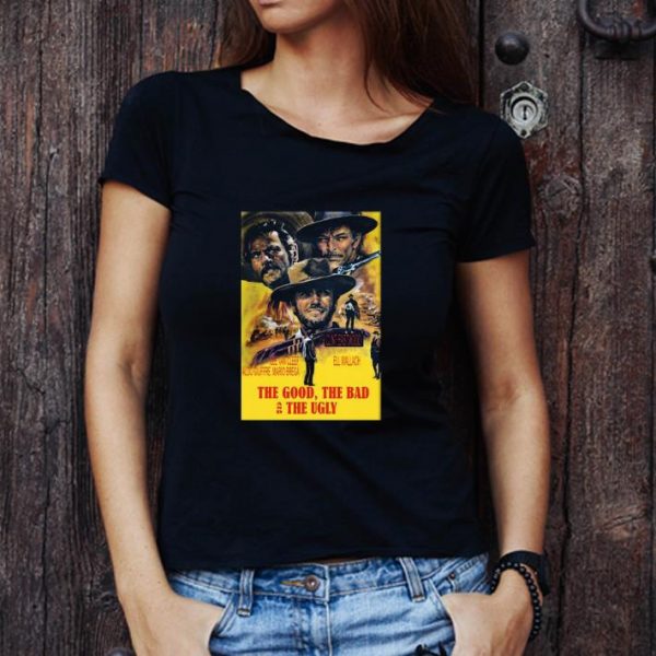 Premium Lee Van Cleef Aldo Giuffre Mario Breage The Good The Bad And The Ugly shirt