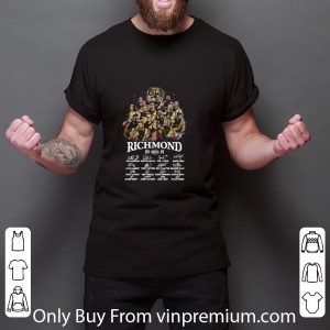 Great Richmond Football Club 2019 Signatures shirt 2