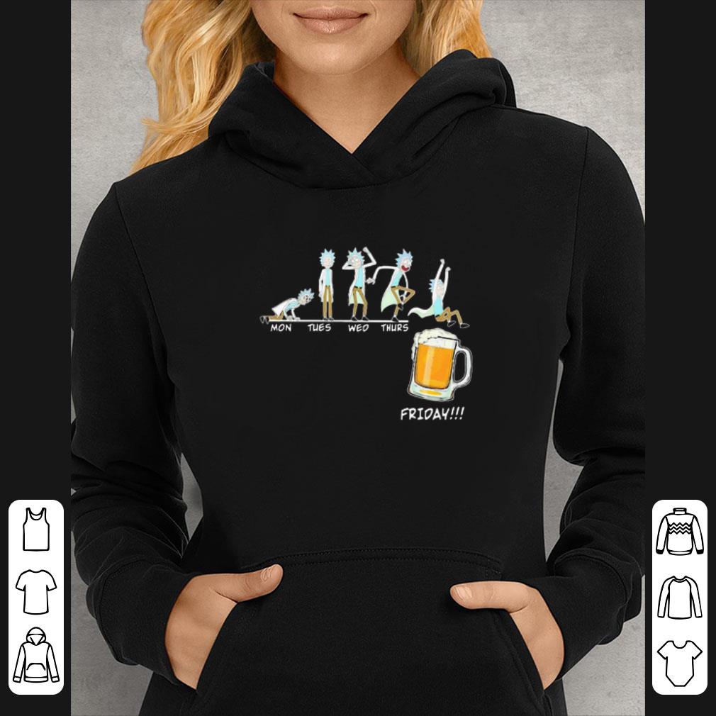 cbc05ef4 great rick and morty mon tues wed thurs friday beer shirt 4 - Great Rick And Morty Mon Tues Wed Thurs Friday Beer shirt