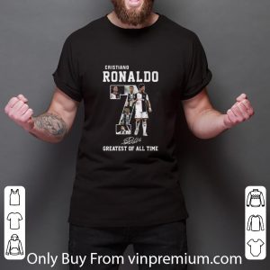 Top 7 Cristiano Ronaldo Juventus Greatest Of All Time Signature shirt 2