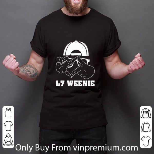 Great Black L7 Weenie shirt