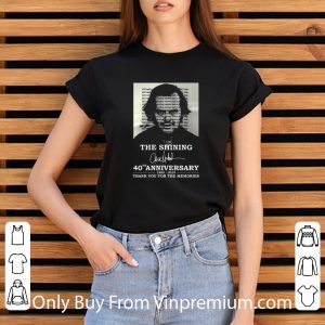 Top The Shining 40th Anniversary 1980-2020 Thank You For The Memories Signature shirt 2