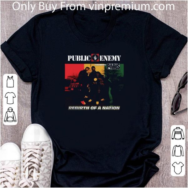 Pretty Public Enemy Paris Rerirth Of A Nation Juneteenth shirt