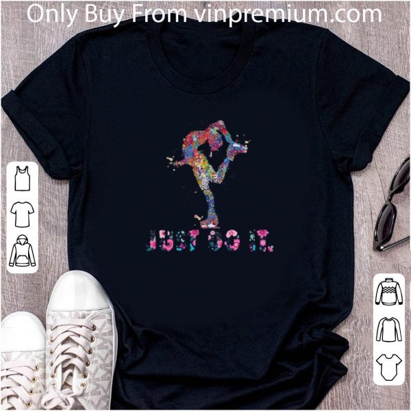 Awesome Ballet Just Do It Flowers shirt