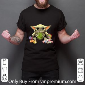 Nice Baby Yoda Hug Wool Rolls shirt 2 Nice Baby Yoda Hug Wool Rolls shirt 2