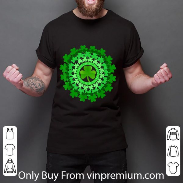 Awesome Circle Shamrock Happy St. Patrick's Day shirt