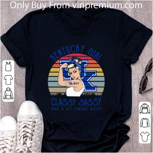 Premium Kentuckey Girl Classy Sassy and a bit smart assy vintage shirt