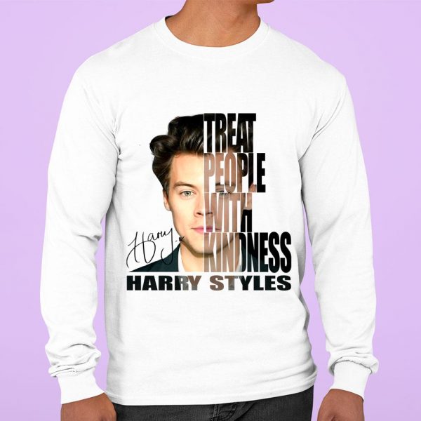 Premium Harry Styles Signature Treat People With Kindness Official MV shirt