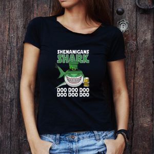 Awesome St Patrick’s Day Shenanigans Shark Doo Doo Doo shirt
