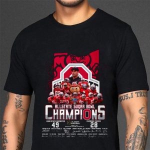 Awesome Ohio State Buckeyes 49-28 Clemson Tigers Allstate Sugar Bowl Champions shirt 2