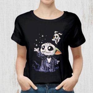 Original Jack Skellington mashup Baby Yoda Star Wars shirt 1