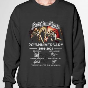 Official Black Stone Cherry 20th Anniversary 2001-2021 Signatures shirt 2