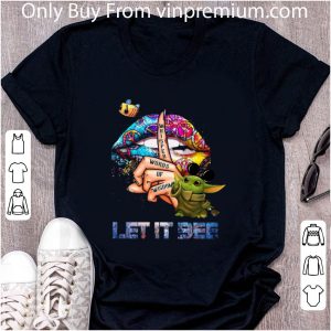 Original Star Wars Baby Yoda Whisper Words Of Wisdom Let It Be shirt 1 Original Star Wars Baby Yoda Whisper Words Of Wisdom Let It Be shirt 1