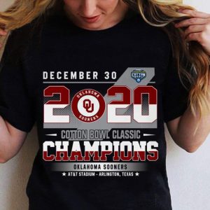 Premium December 30 2020 Cotton Bowl Classic Champions Oklahoma Sooners shirt 1