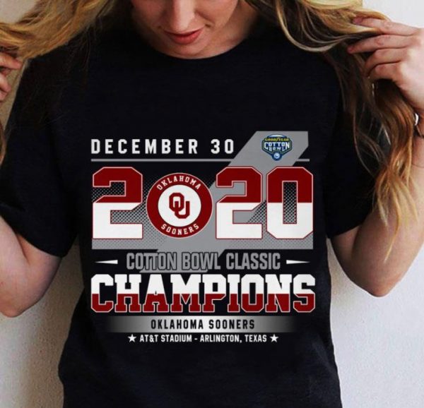 Premium December 30 2020 Cotton Bowl Classic Champions Oklahoma Sooners shirt