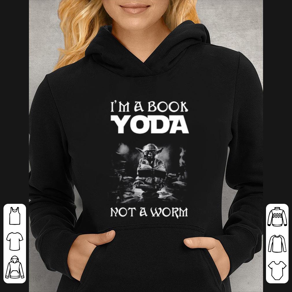 26956c65 pretty i m a book yoda not a worm shirt 4 - Pretty I’m a book Yoda not a worm shirt