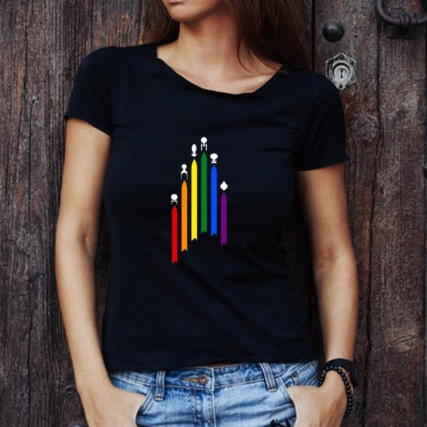 Hot LGBT Star Trek Spaceship shirt