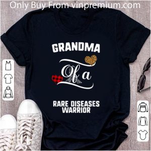 Pretty Grandma Of A Rare Diseases Warrior shirt 1