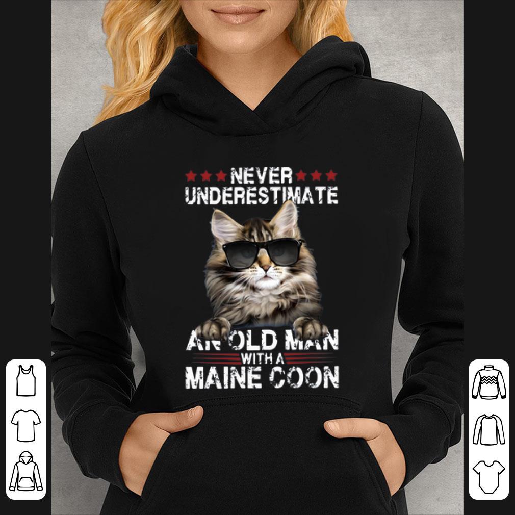 34a448d3 pretty cat lovers never underestimate an old man with a maine coon shirt 4 - Pretty Cat Lovers Never Underestimate An Old Man With A Maine Coon shirt