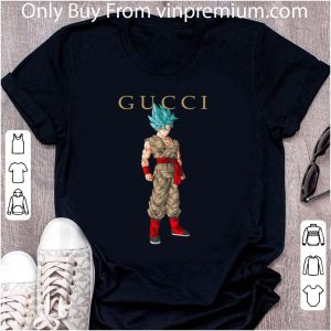Official Songoku Super Saiyan Blue Gucci shirt 1
