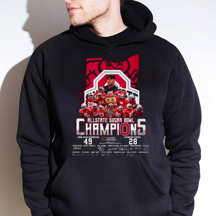 Awesome Ohio State Buckeyes 49-28 Clemson Tigers Allstate Sugar Bowl Champions shirt 36bf4c43 awesome ohio state buckeyes 49 28 clemson tigers allstate sugar bowl champions shirt 4 - Awesome Ohio State Buckeyes 49-28 Clemson Tigers Allstate Sugar Bowl Champions shirt