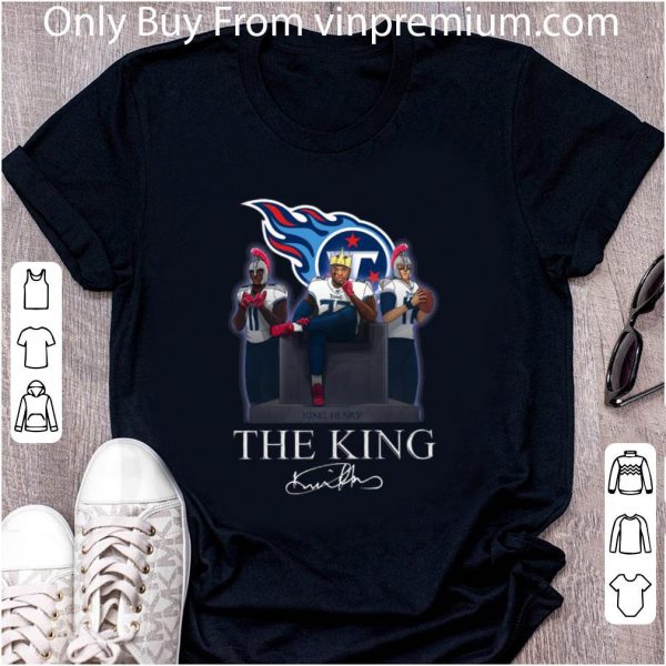 Hot Tennessee Titans King Derrick Henry The King Signature shirt