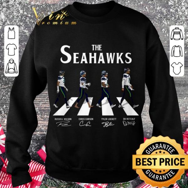 Premium The Seattle Seahawks Signatures shirt