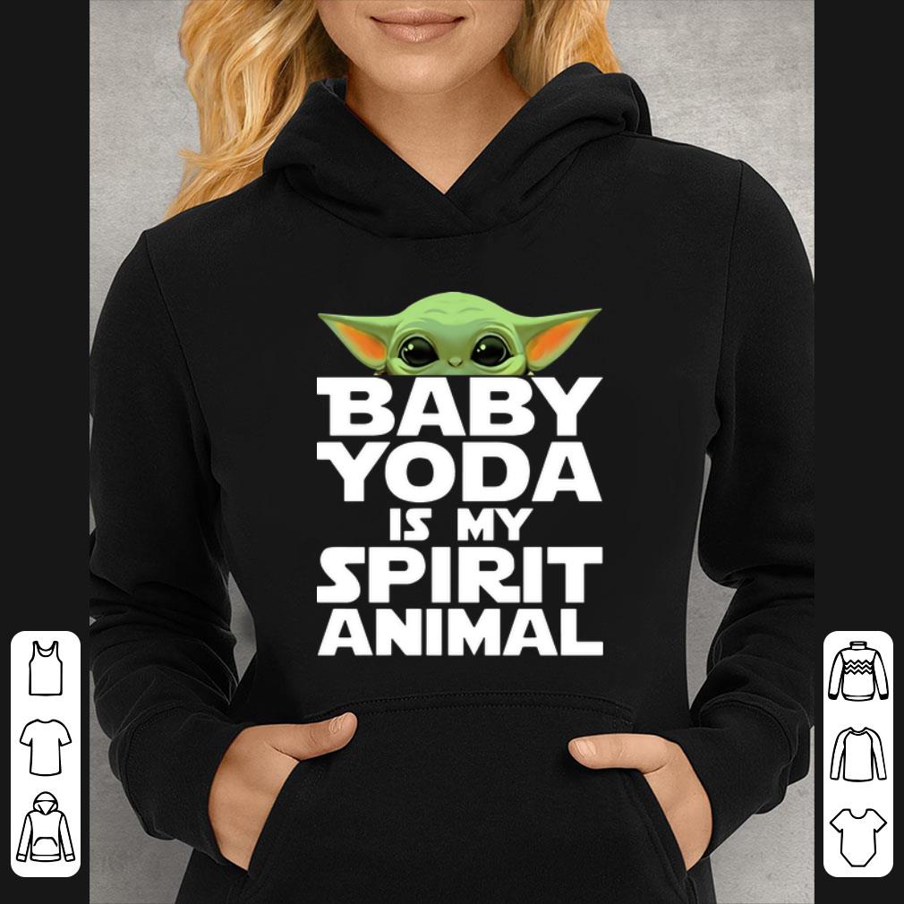 4a1d7a28 original baby yoda is my spirit animal shirt 4 - Original Baby Yoda Is My Spirit Animal shirt