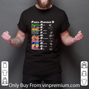 Original Fast And Furious 9 Luda Cris Vin Diesel Signatures shirt 2