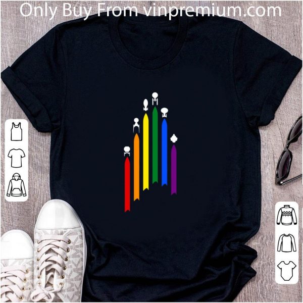 Hot LGBT Star Trek Spaceship shirt