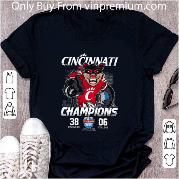 Awesome Cincinnati Bearcats Ticketsmarter Birmingham Bowl Champions shirt